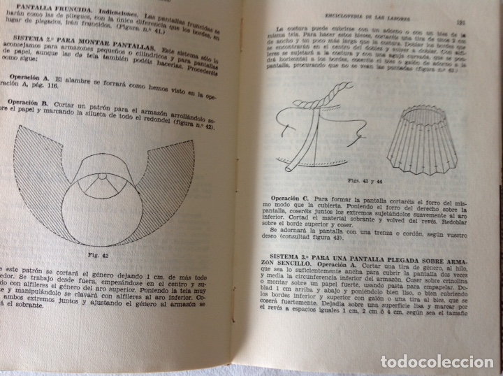 Enciclopedias: Enciclopedia del punto (1963) + Enciclopedia de las labores (1959). Gasso Editores. - Foto 5 - 217464596