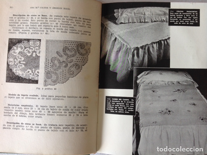 Enciclopedias: Enciclopedia del punto (1963) + Enciclopedia de las labores (1959). Gasso Editores. - Foto 6 - 217464596