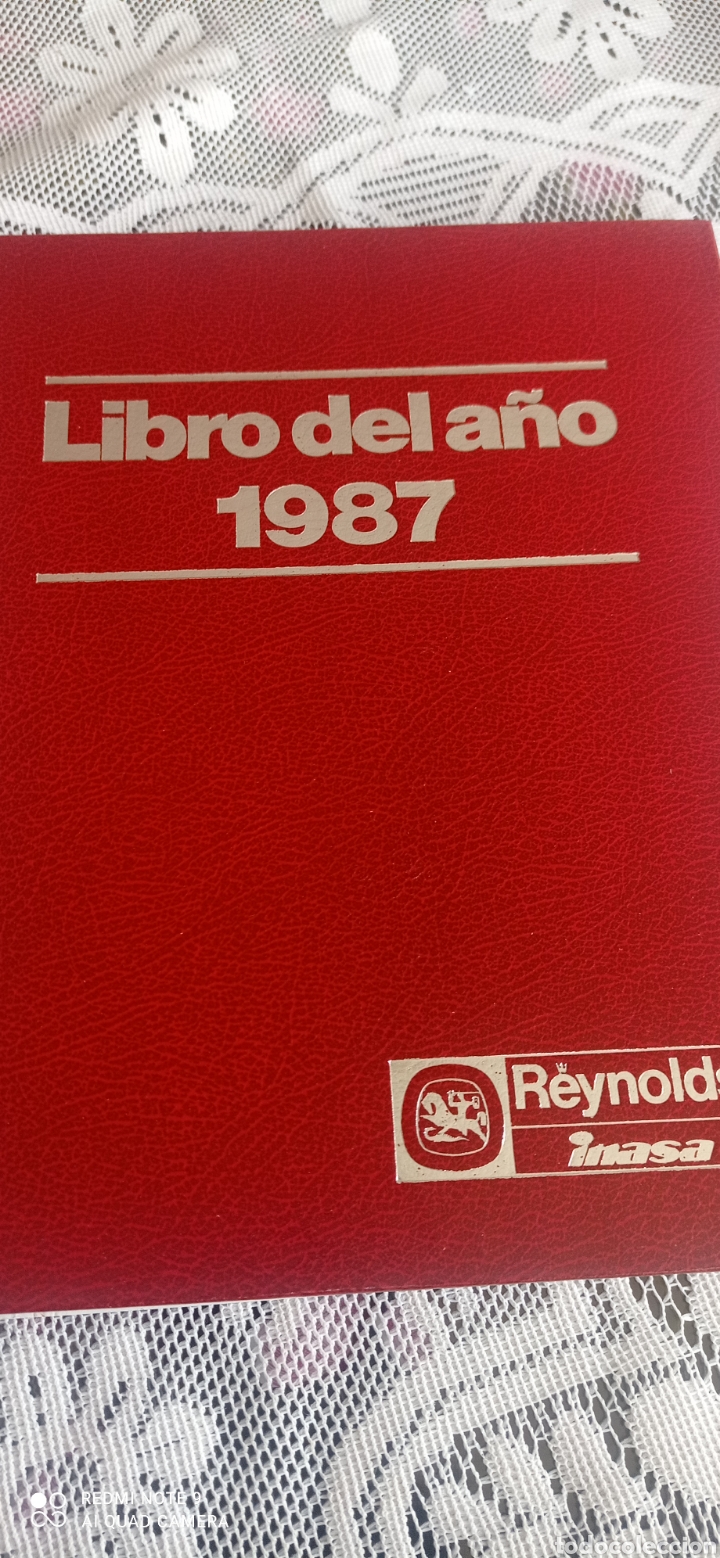 Enciclopedias: 1987. Libro del a&ntilde;o . Salvat - Foto 2