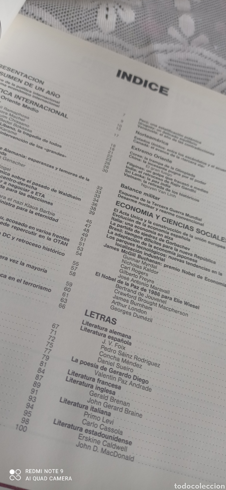 Enciclopedias: 1987. Libro del a&ntilde;o . Salvat - Foto 3