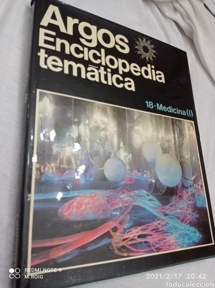 LIBRO DE LA ENCICLOPEDIA TEMÁTICA ARGOS, MEDICINA, TOMO 18, EN PERFECTO ESTADO (Libros Nuevos - Diccionarios y Enciclopedias - Enciclopedias)