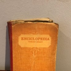Enciclopedias: ENCICLOPEDIA ESCOLAR TERCER GRADO ELDELVIVES 1933 EJEMPLAR RARO PARA COLECIONISTAS. Lote 267054529