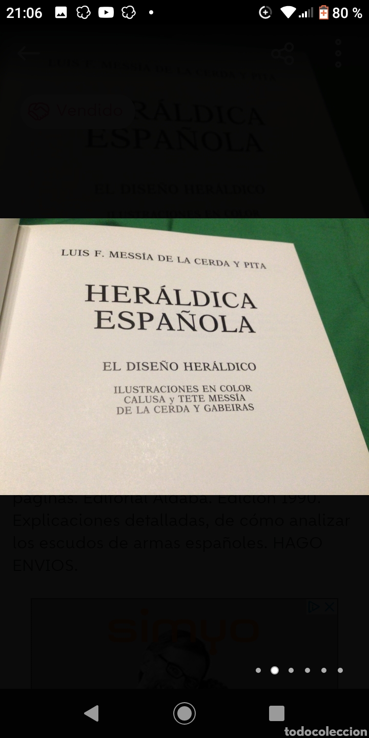 Enciclopedias: HER&Aacute;LDICA ESPA&Ntilde;OLA (LIBRO) - Foto 4