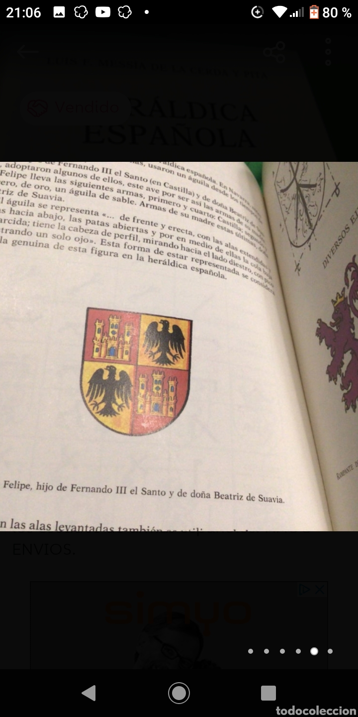 Enciclopedias: HER&Aacute;LDICA ESPA&Ntilde;OLA (LIBRO) - Foto 5