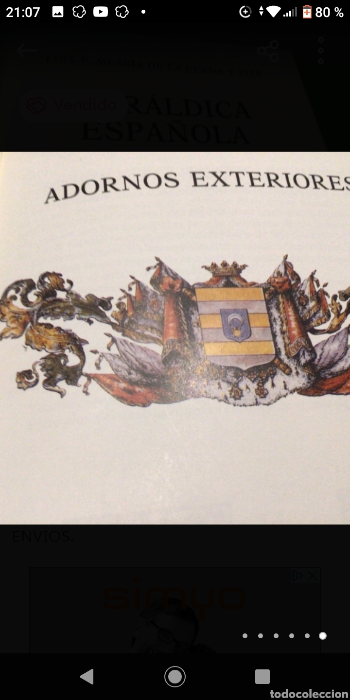 Enciclopedias: HER&Aacute;LDICA ESPA&Ntilde;OLA (LIBRO) - Foto 6