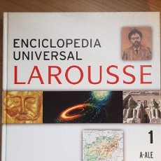 Enciclopedias: ENCICLOPEDIA UNIVERSAL LAROUSSE (VOLUMEN 1 A - ALE)