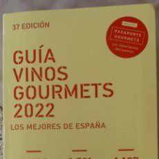 Livres: GUÍA VINOS GOURMETS 2022. Lote 316353808