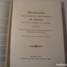 Enciclopedias: DICCIONARIO GEOGRÁFICO-HISTÓRICO DE LA RIOJA 1846. AUTOR: ANGEL CASIMIRO GOVANTES.. Lote 342848408
