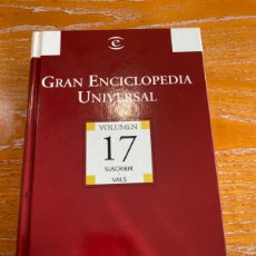 Enciclopedias: GRAN ENCICLOPEDIA UNIVERSAL VOLUMEN 17. Lote 366193441