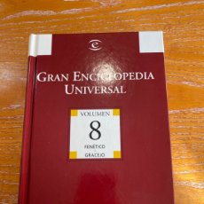 Enciclopedias: GRAN ENCICLOPEDIA UNIVERSAL VOLUMEN 8. Lote 366194491