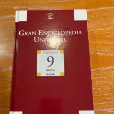 Enciclopedias: GRAN ENCICLOPEDIA UNIVERSAL VOLUMEN 9. Lote 366195196