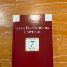 Enciclopedias: GRAN ENCICLOPEDIA UNIVERSAL VOLUMEN 7. Lote 366201671
