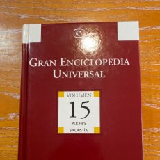 Enciclopedias: GRAN ENCICLOPEDIA UNIVERSAL VOLUMEN 15. Lote 366206016