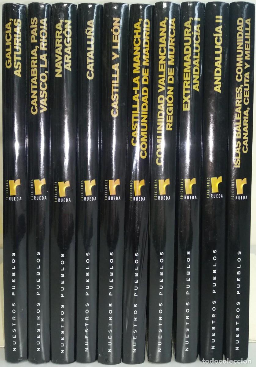 Enciclopedias: Nuestros pueblos (10 vol&uacute;menes) | Ediciones Rueda - Foto 1