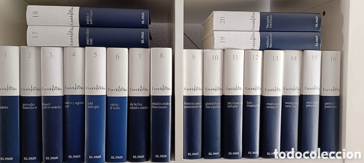 Enciclopedias: Emciclopedia de El pais (20 vol.) - Foto 1