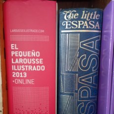 Enciclopedias: LOTE COMPUESTO POR EL PEQUEÑO LAROUSSE ILUSTRADO 2013 + DICCIONARIO THE LITTLE ESPASA ESPAÑOL INGLES