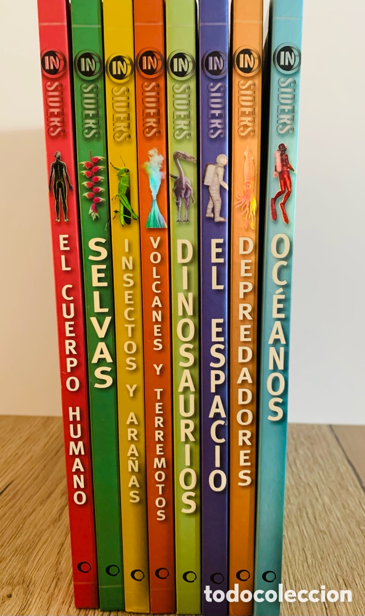 Enciclopedias: Colecci&oacute;n de ocho libros In Siders - Foto 1