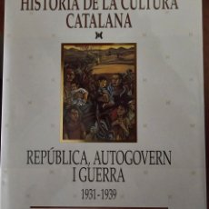 Enciclopedias: HISTÒRIA DE LA CULTURA CATALANA