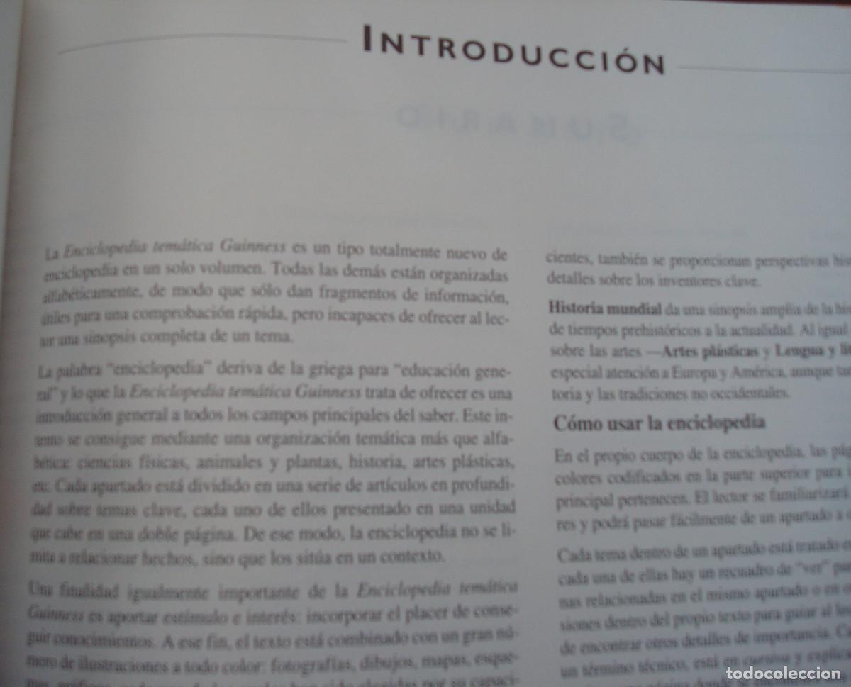 Enciclopedias: Enciclopedia tem&aacute;tica Guinness. SUR, 1994 - Foto 2