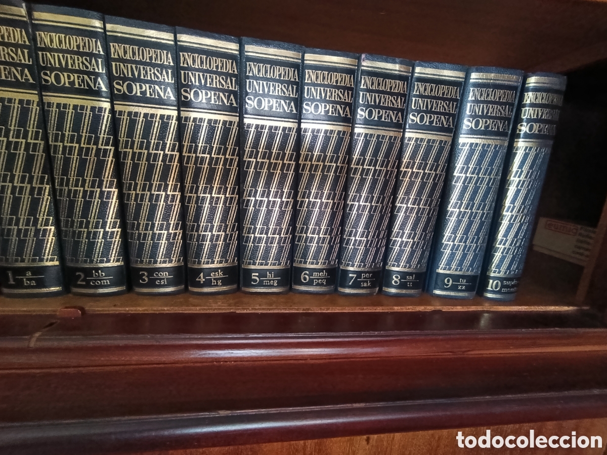 Enciclopedias: Enciclopedia Sopena. 10 tomos. - Foto 2