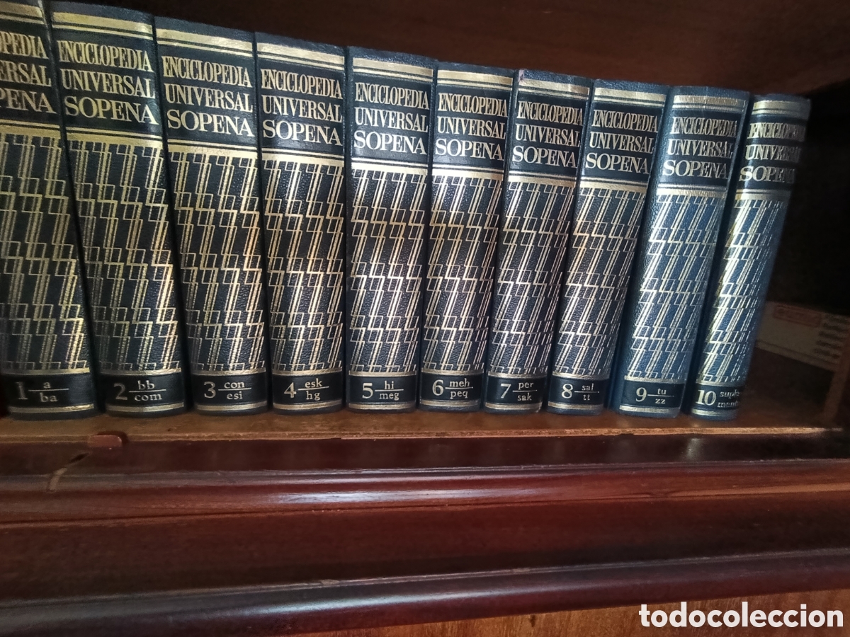 Enciclopedias: Enciclopedia Sopena. 10 tomos. - Foto 1