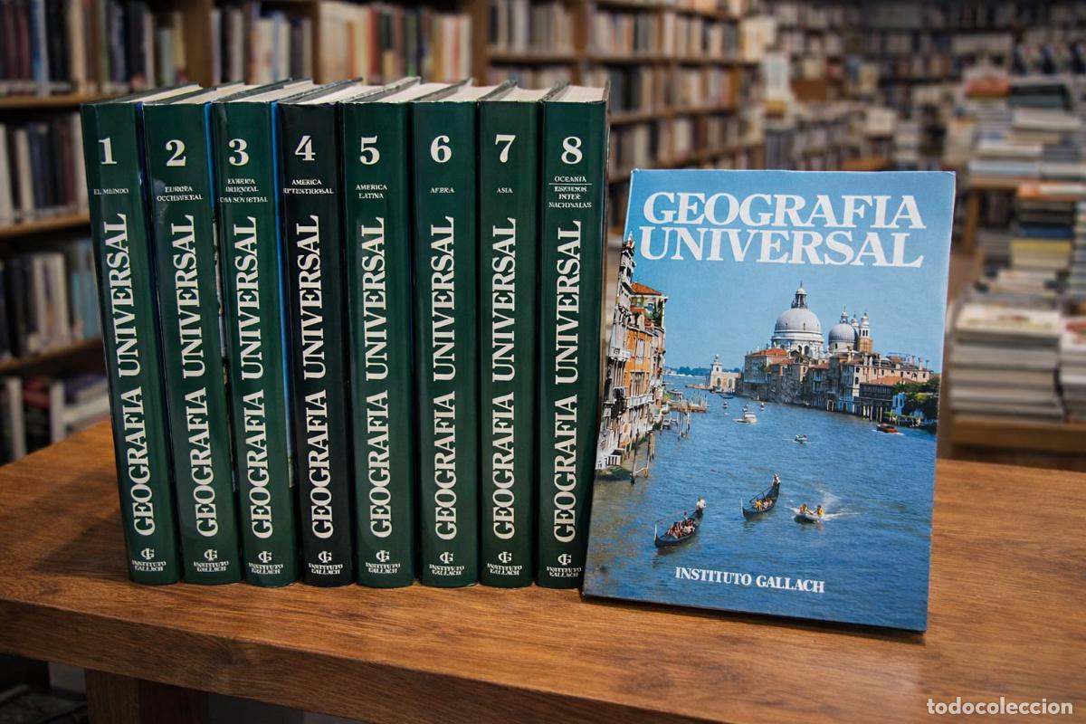 Livres: GEOGRAF&Iacute;A UNIVERSAL, ENCICLOPEDIA INSTITUTO GALLACH