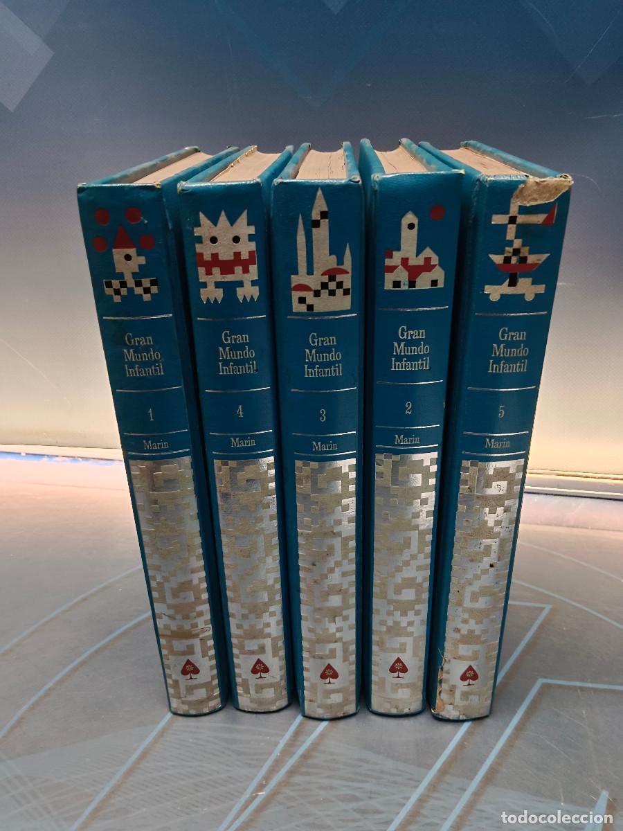Enciclopedias: Gran mundo infantil 5 Tomos (enciclopedia) del 1 al 5