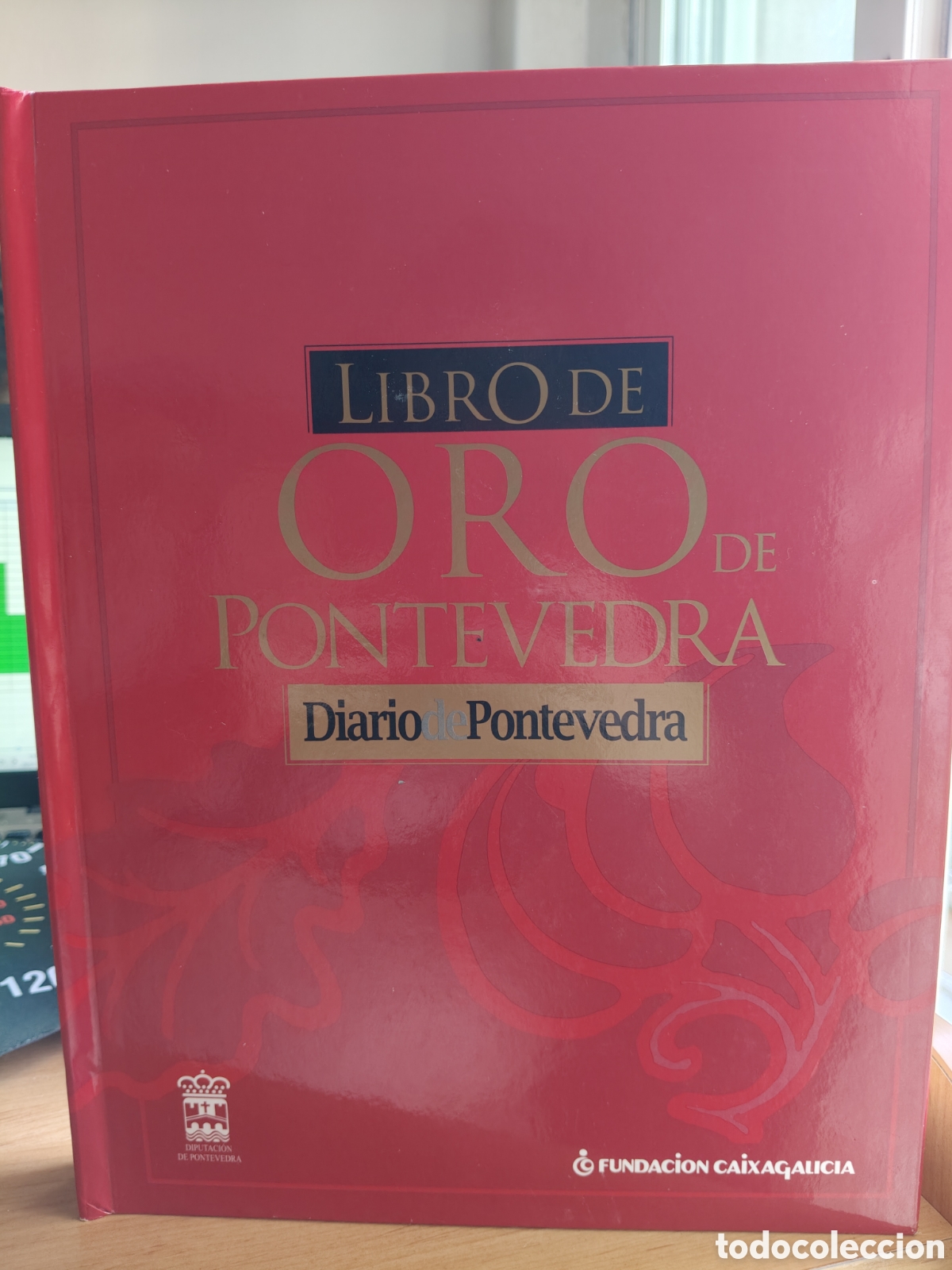 Enciclopedias: Lote 2 libros: Libro de Oro de Pontevedra e Historia de Pontevedra (Diario de Pontevedra)