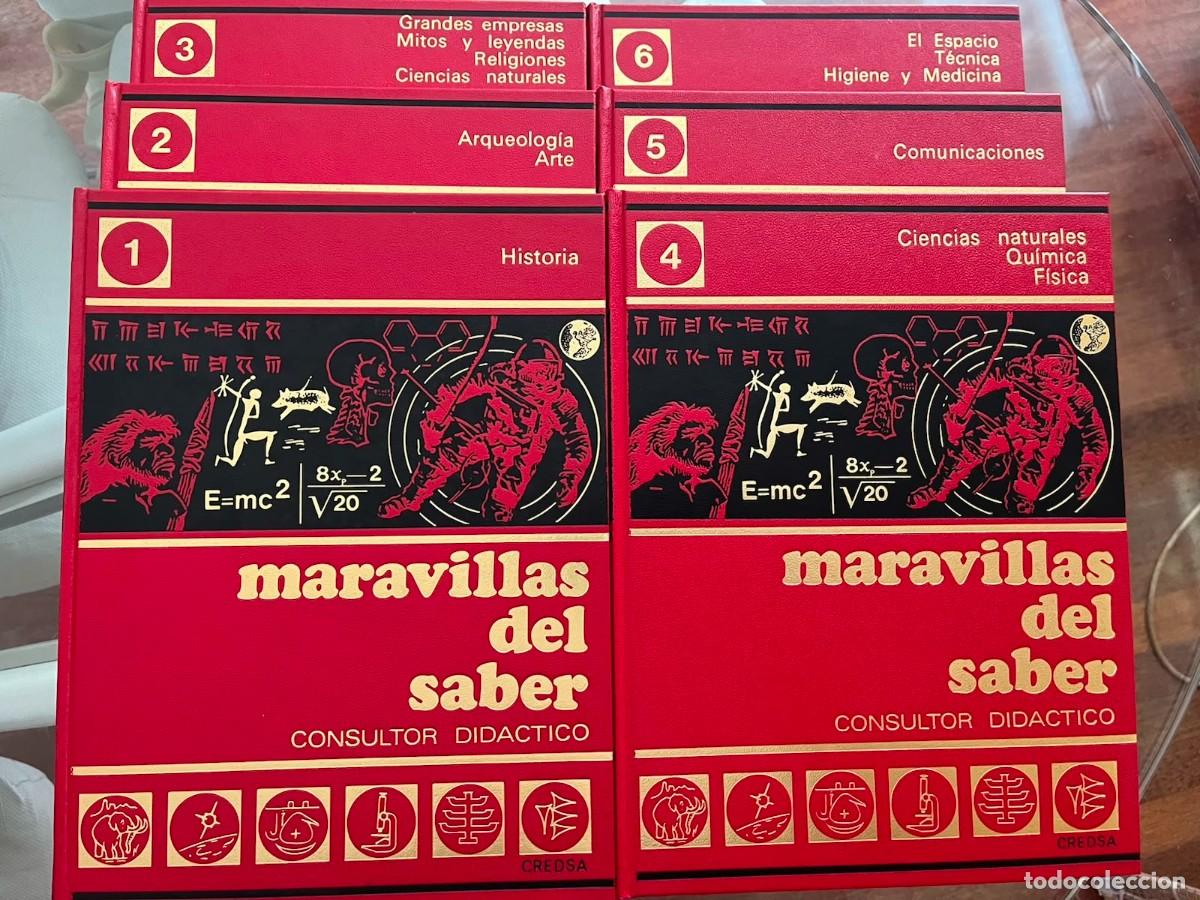 Enciclopedias: Enciclopedia Maravillas del Saber Completa-12 Tomos-Ed.Credsa