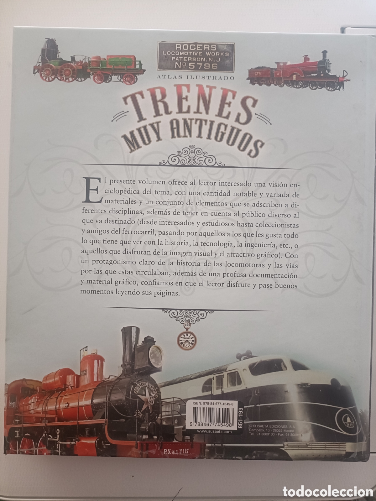 Enciclopedias: Trenes muy antiguos - Libro - Foto 2