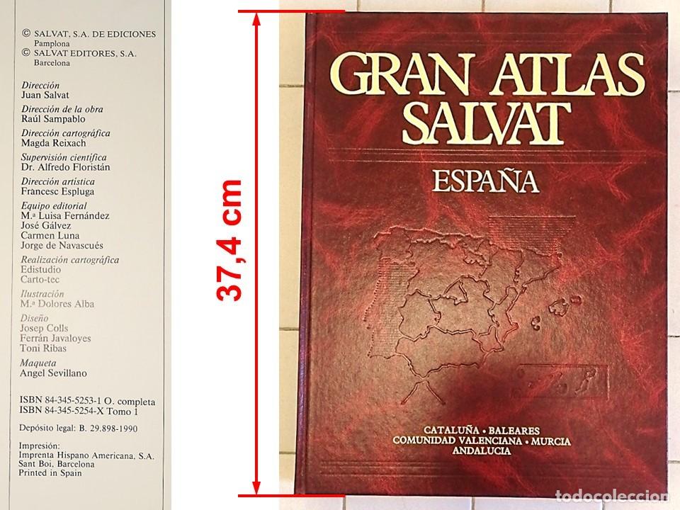 Enciclopedias: GRAN ATLAS SALVAT DE ESPA&Ntilde;A - Foto 2