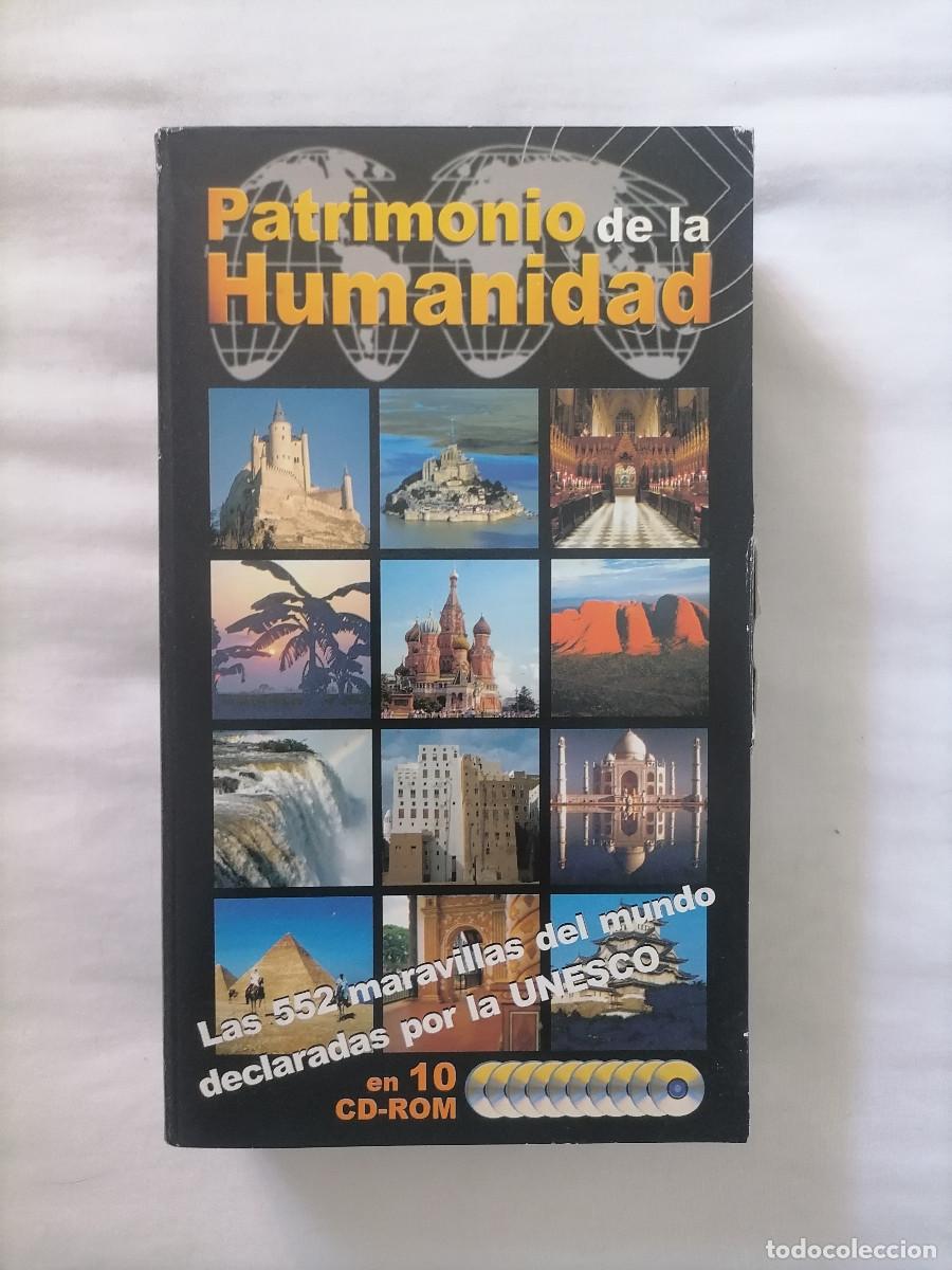 Enciclopedias: Patrimonio de la Humanidad en 10 CD-ROM