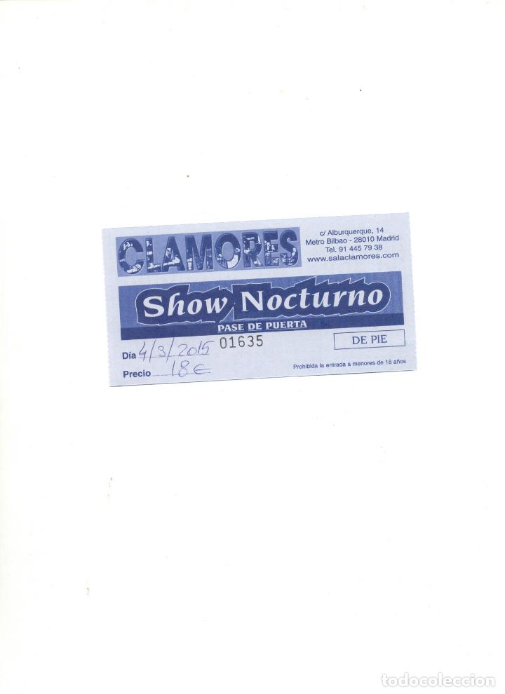 Entradas antiguas de conciertos: ENTRADA EVAN DANDO MADRID - Foto 1