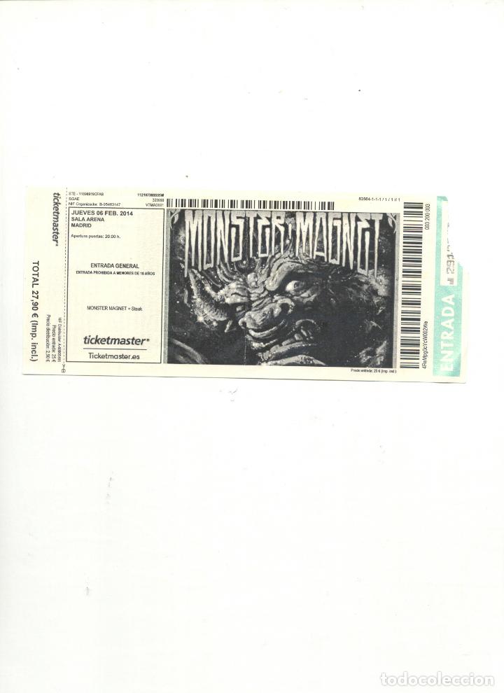 Entradas antiguas de conciertos: ENTRADA MONSTER MAGNET MADRID - Foto 1