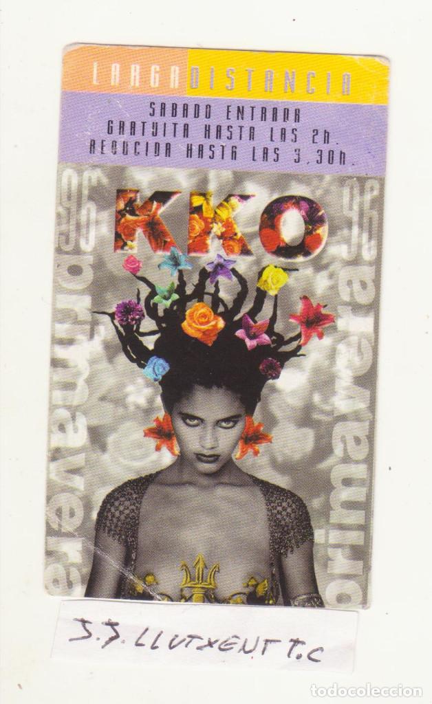 Entradas antiguas de conciertos: invitacion flyer kko disco - Foto 1