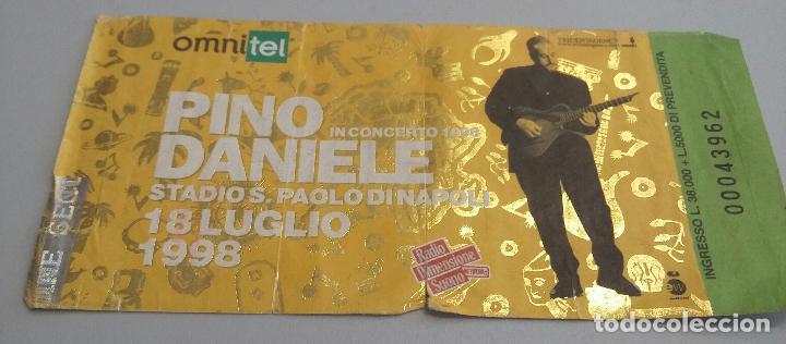 Billets de concerts: ENTRADA CONCIERTO - PINO DANIELE - PAOLO DI NAPOLI - 1998 - TDK295P