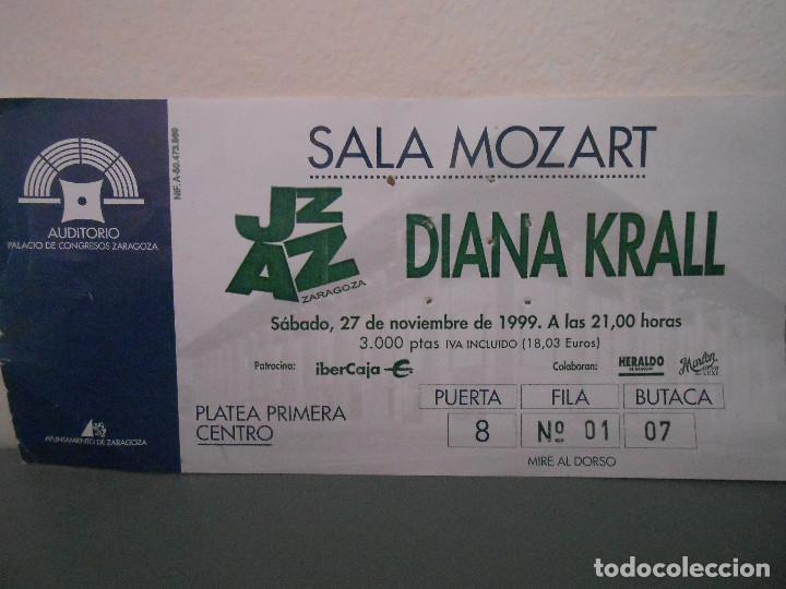 Entradas antiguas de conciertos: DIANA KRALL - Foto 1