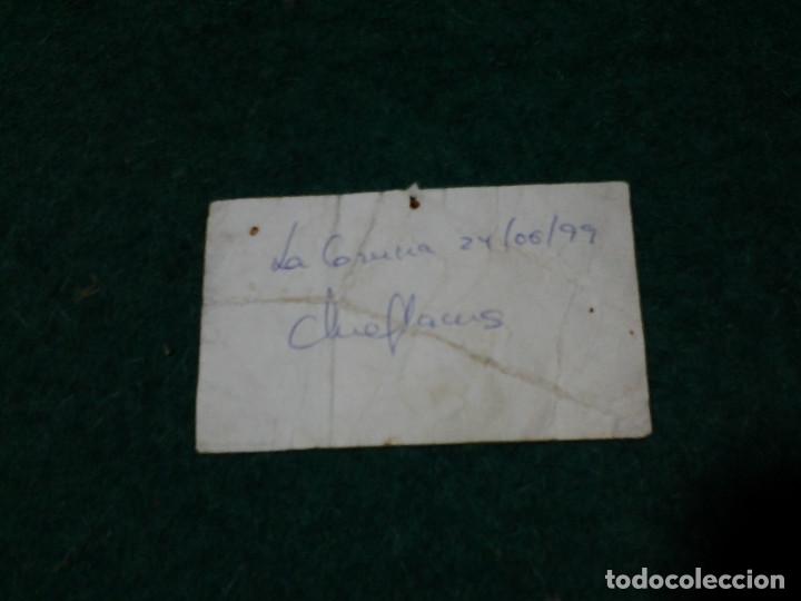 Entradas antiguas de conciertos: Pase Backstage acceso The Chieftains (cart&oacute;n) - Foto 2