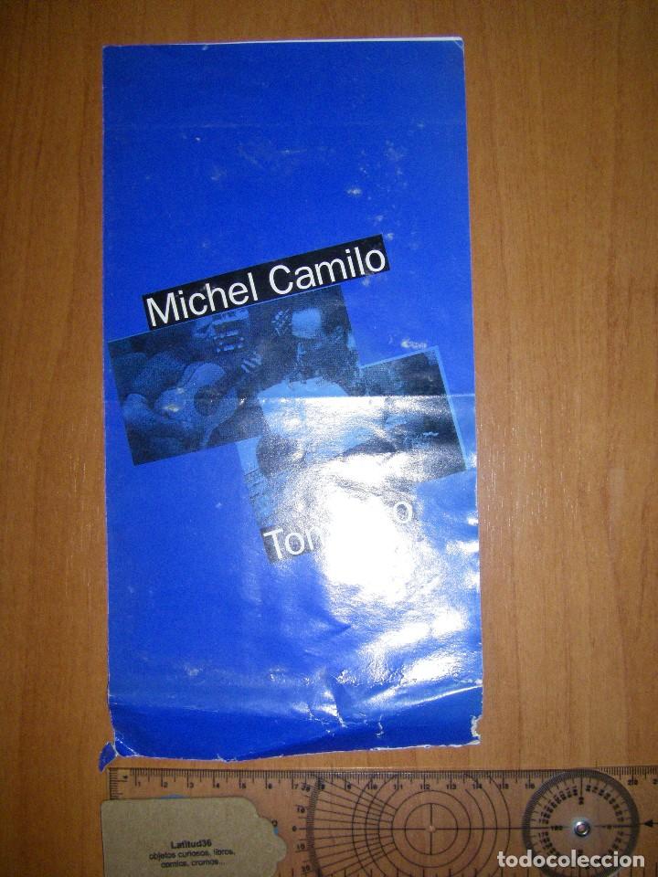 Entradas antiguas de conciertos: Programa de mano + 2 entradas Michel Camilo y Tomatito. Marzo del 2000 - Foto 1