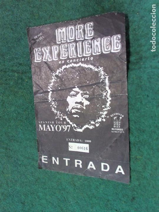 Entradas antiguas de conciertos: Entrada More Experience - Foto 1