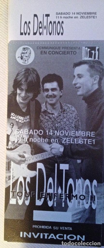 Entradas antiguas de conciertos: los del tonos entrada bcn sin romper - Foto 1