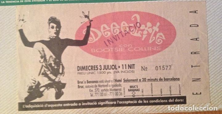 Entradas antiguas de conciertos: dee-lite entrada elbruc-bcn sin romper - Foto 1