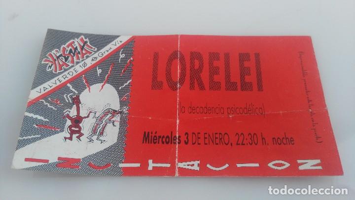 Entradas antiguas de conciertos: ANTIGUA ENTRADA CONCIERTO DE LORELEI - Foto 1
