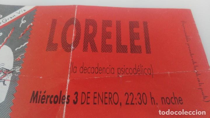 Entradas antiguas de conciertos: ANTIGUA ENTRADA CONCIERTO DE LORELEI - Foto 2