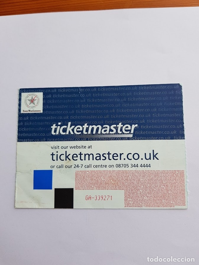 Entradas antiguas de conciertos: U2  VERTIGO TOUR - Foto 2
