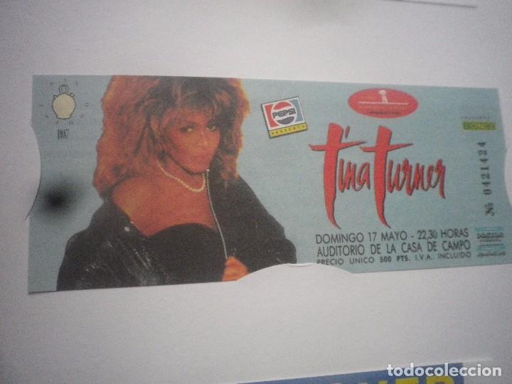 Entradas antiguas de conciertos: ENTRADA REPLICA TINA TARNER - Foto 1