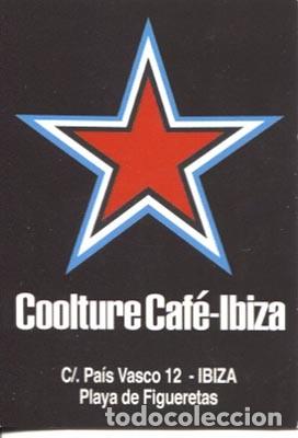 Entradas antiguas de conciertos: Flyer - Coolture Caf&eacute; - Ibiza - Foto 1