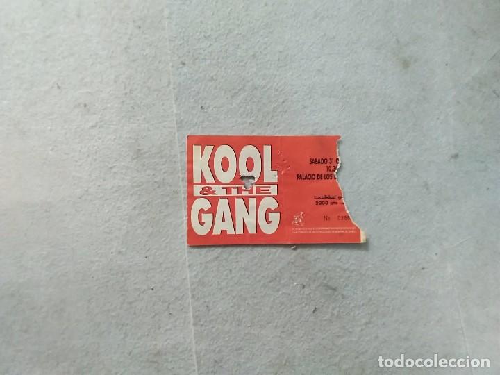 Billets de concerts: ENTRADA KOOL & THE GANG BARCELONA A&Ntilde;OS 90