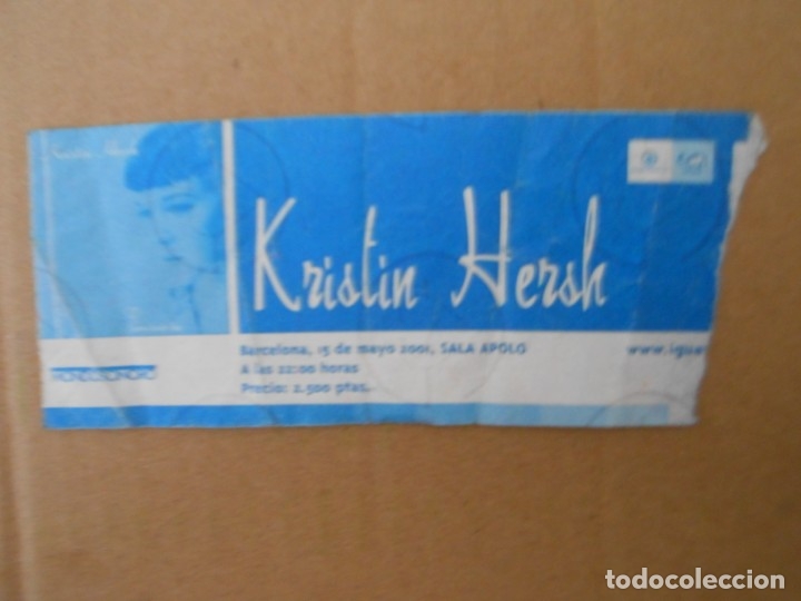 Entradas antiguas de conciertos: KRISTIN HERSH - Foto 1