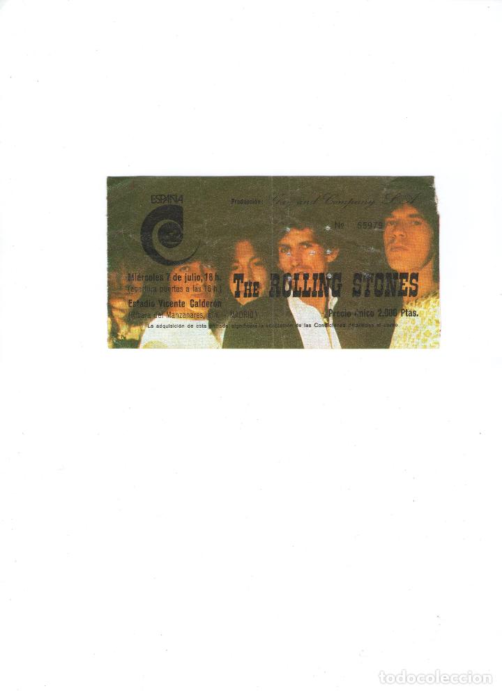 Entradas antiguas de conciertos: entrada de concierto. - Foto 1